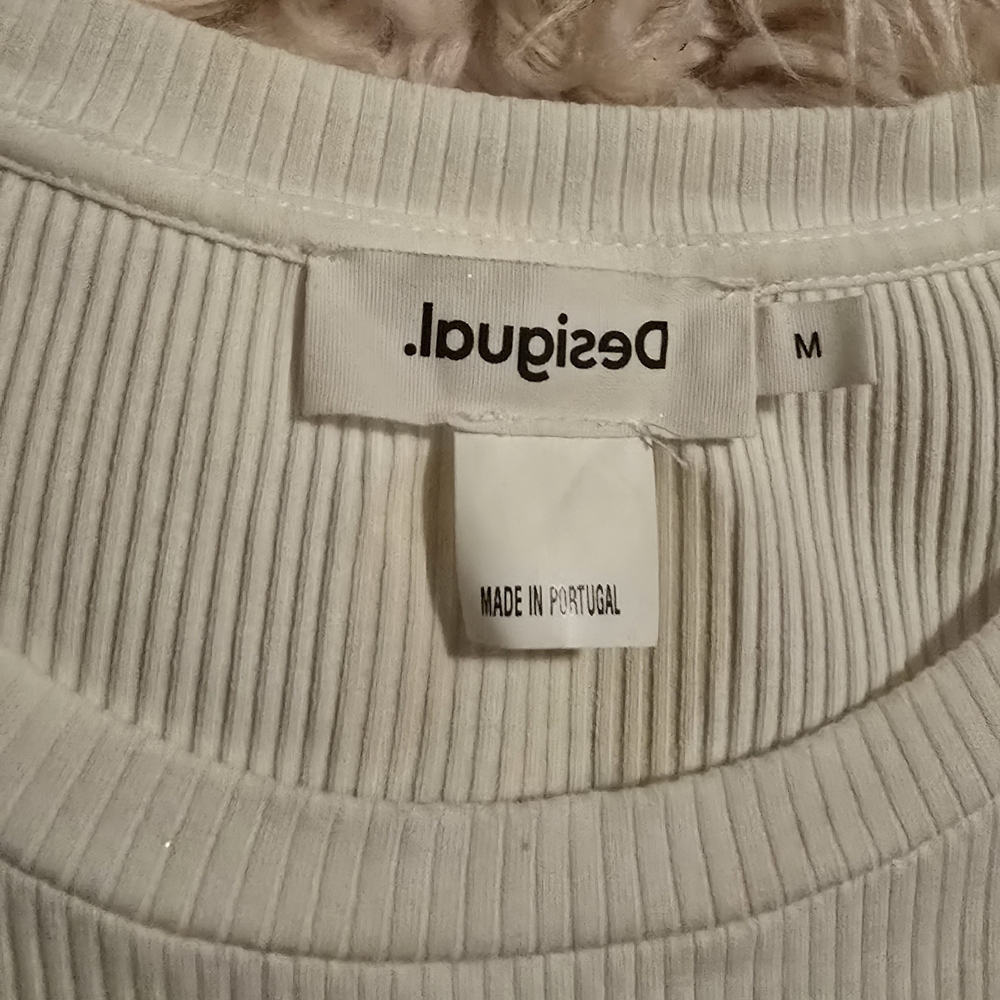 Desigual White T with Yellow Floral Bodysuit - Picture 6 of 9